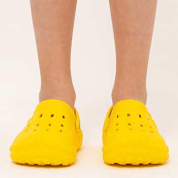 Сабо детские из ЭВА, цвет желтый - Обувь ЭВА для мужчин, женщин и детей от производителя Колесник