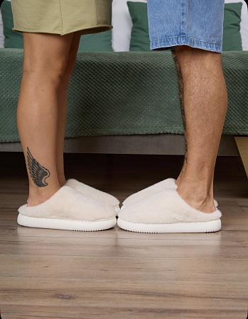 Тапочки Колесник, цвет Белый - Обувь ЭВА для мужчин, женщин и детей от производителя Колесник