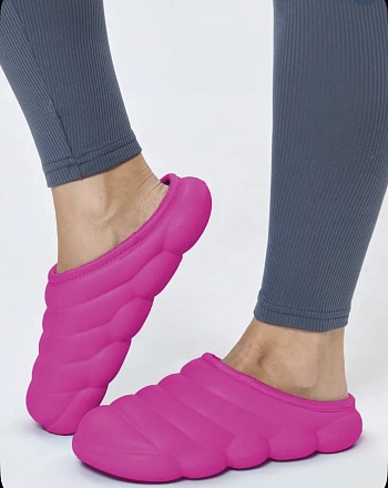 Галоши Колесник Сабо утеплённые, цвет фуксия - Обувь ЭВА для мужчин, женщин и детей от производителя Колесник