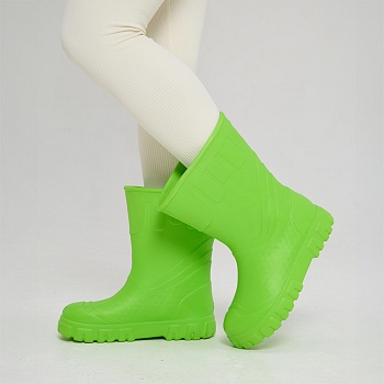 Сапоги резиновые женские Леди, цвет салатовый - Обувь ЭВА для мужчин, женщин и детей от производителя Колесник