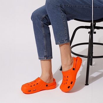 Сабо из ЭВА, цвет оранжевый - Обувь ЭВА для мужчин, женщин и детей от производителя Колесник