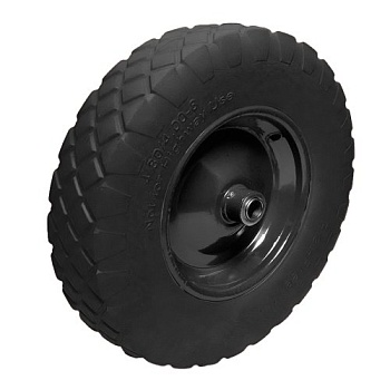 Колесо бескамерное для тачки садовой, тележки диаметром 35 см, цвет черный - Обувь ЭВА для мужчин, женщин и детей от производителя Колесник