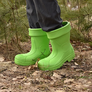 Сапоги резиновые Digger, цвет салатовый - Обувь ЭВА для мужчин, женщин и детей от производителя Колесник