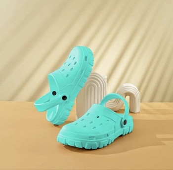 Сабо резиновые Prad из ЭВА, цвет мятный - Обувь ЭВА для мужчин, женщин и детей от производителя Колесник