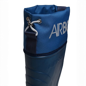 Резиновые сапоги AirBoots с меховыми вкладышами, цвет темно-синий - Обувь ЭВА для мужчин, женщин и детей от производителя Колесник