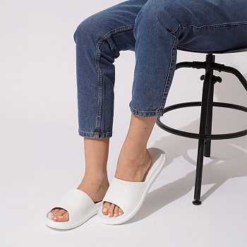 Шлепанцы ЭВА, цвет белый - Обувь ЭВА для мужчин, женщин и детей от производителя Колесник