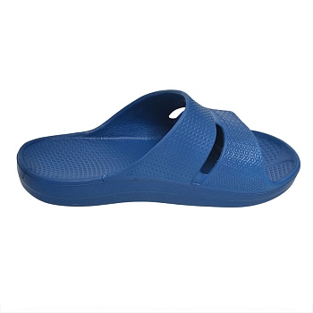 Шлепанцы детские, подростковые, цвет темно-синий - Обувь ЭВА для мужчин, женщин и детей от производителя Колесник