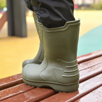 Сапоги детские Thunder, цвет оливковый - Обувь ЭВА для мужчин, женщин и детей от производителя Колесник