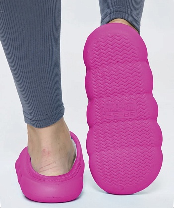 Галоши Колесник Сабо утеплённые, цвет фуксия - Обувь ЭВА для мужчин, женщин и детей от производителя Колесник