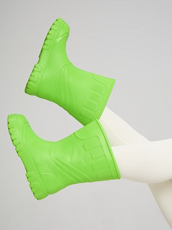 Сапоги резиновые женские Леди, цвет салатовый - Обувь ЭВА для мужчин, женщин и детей от производителя Колесник