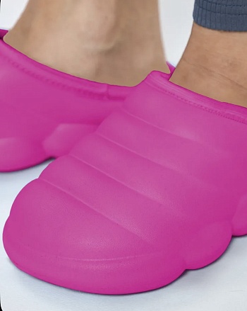 Галоши Колесник Сабо утеплённые, цвет фуксия - Обувь ЭВА для мужчин, женщин и детей от производителя Колесник