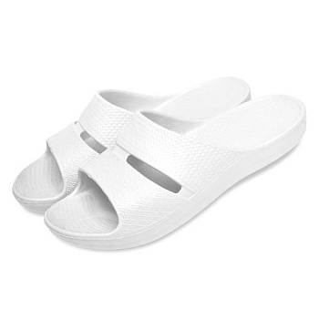 Шлепанцы детские, подростковые, цвет белый - Обувь ЭВА для мужчин, женщин и детей от производителя Колесник