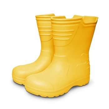 Сапоги подростковые, женские Thunder, цвет желтый - Обувь ЭВА для мужчин, женщин и детей от производителя Колесник