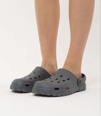 Сабо резиновые Prad из ЭВА, цвет серый - Обувь ЭВА для мужчин, женщин и детей от производителя Колесник