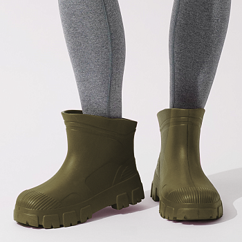 Сапоги резиновые женские, цвет оливковый - Обувь ЭВА для мужчин, женщин и детей от производителя Колесник