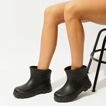 Сапоги резиновые женские, цвет черный - Обувь ЭВА для мужчин, женщин и детей от производителя Колесник
