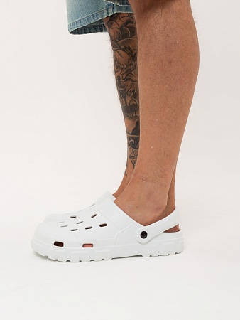 Сабо из ЭВА, цвет белый - Обувь ЭВА для мужчин, женщин и детей от производителя Колесник