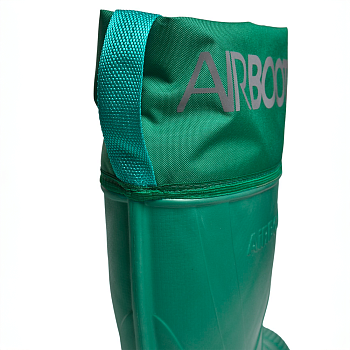 Резиновые сапоги AirBoots с меховыми вкладышами, цвет зеленый - Обувь ЭВА для мужчин, женщин и детей от производителя Колесник