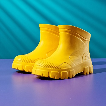 Сапоги резиновые мужские, цвет желтый - Обувь ЭВА для мужчин, женщин и детей от производителя Колесник