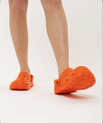 Сабо резиновые Prad из ЭВА, цвет оранжевый - Обувь ЭВА для мужчин, женщин и детей от производителя Колесник