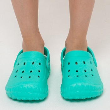 Сабо детские из ЭВА, цвет мятный - Обувь ЭВА для мужчин, женщин и детей от производителя Колесник