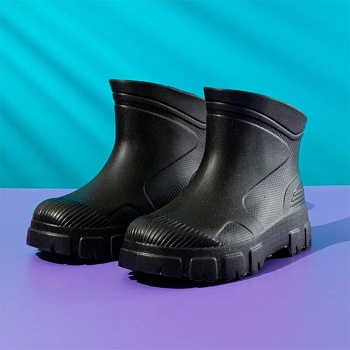 Сапоги резиновые женские, цвет черный - Обувь ЭВА для мужчин, женщин и детей от производителя Колесник