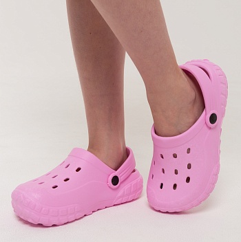 Сабо детские из ЭВА, цвет розовый - Обувь ЭВА для мужчин, женщин и детей от производителя Колесник