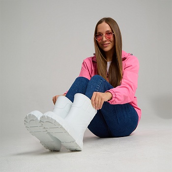 Сапоги резиновые женские Леди, цвет белый - Обувь ЭВА для мужчин, женщин и детей от производителя Колесник