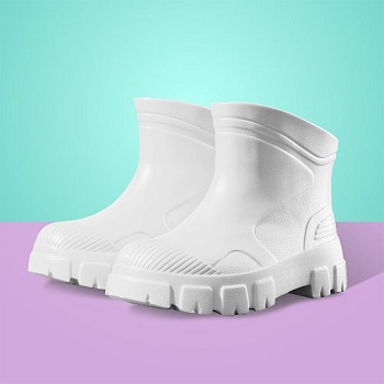 Сапоги резиновые мужские, цвет белый - Обувь ЭВА для мужчин, женщин и детей от производителя Колесник
