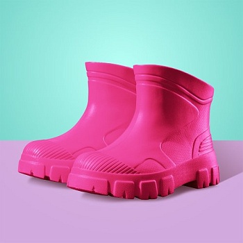 Сапоги детские резиновые, цвет фуксия - Обувь ЭВА для мужчин, женщин и детей от производителя Колесник