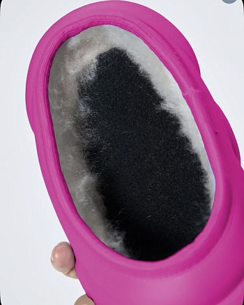 Галоши Колесник Сабо утеплённые, цвет фуксия - Обувь ЭВА для мужчин, женщин и детей от производителя Колесник