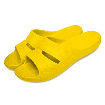 Шлепанцы детские, подростковые, цвет желтый - Обувь ЭВА для мужчин, женщин и детей от производителя Колесник