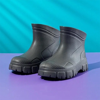 Сапоги резиновые мужские, цвет серый - Обувь ЭВА для мужчин, женщин и детей от производителя Колесник