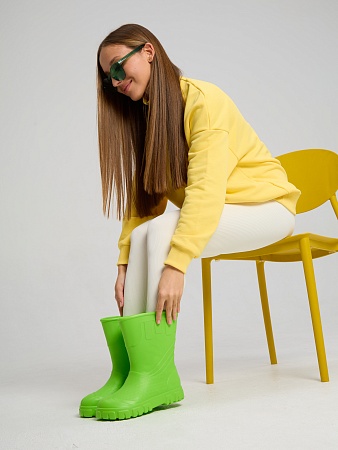 Сапоги резиновые женские Леди, цвет салатовый - Обувь ЭВА для мужчин, женщин и детей от производителя Колесник
