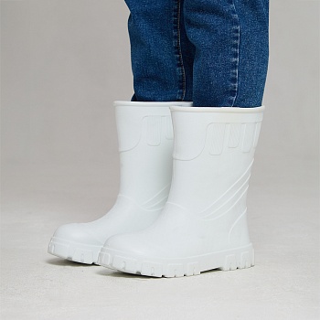 Сапоги резиновые женские Леди, цвет белый - Обувь ЭВА для мужчин, женщин и детей от производителя Колесник