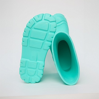 Сапоги резиновые женские Леди, цвет мятный - Обувь ЭВА для мужчин, женщин и детей от производителя Колесник