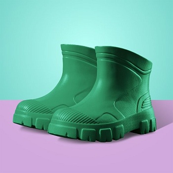 Сапоги резиновые мужские, цвет зеленый - Обувь ЭВА для мужчин, женщин и детей от производителя Колесник