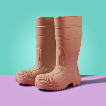 Сапоги резиновые Digger, цвет капучино - Обувь ЭВА для мужчин, женщин и детей от производителя Колесник