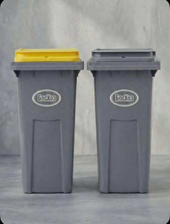 Мусорный баки 2 шт. уличные 120 литров - Обувь ЭВА для мужчин, женщин и детей от производителя Колесник