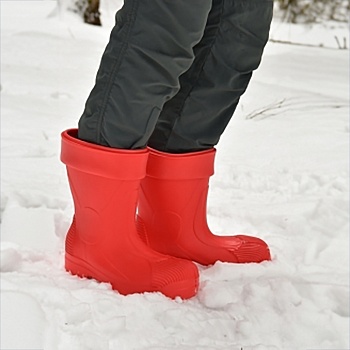 Сапоги резиновые Digger, цвет красный - Обувь ЭВА для мужчин, женщин и детей от производителя Колесник