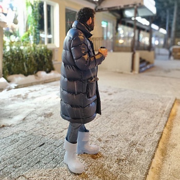 Сапоги резиновые Digger, цвет небесный - Обувь ЭВА для мужчин, женщин и детей от производителя Колесник