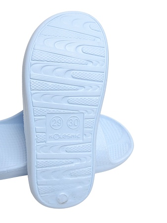 Шлепанцы детские, подростковые, цвет небесный - Обувь ЭВА для мужчин, женщин и детей от производителя Колесник