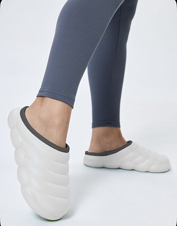 Галоши Колесник Сабо утеплённые, цвет белый - Обувь ЭВА для мужчин, женщин и детей от производителя Колесник