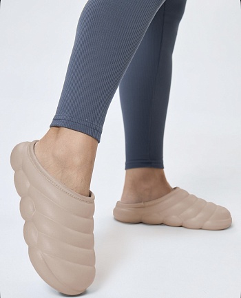 Галоши Колесник Сабо утеплённые, цвет бежевый - Обувь ЭВА для мужчин, женщин и детей от производителя Колесник