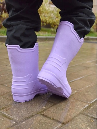 Сапоги подростковые, женские Thunder, цвет лавандовый - Обувь ЭВА для мужчин, женщин и детей от производителя Колесник