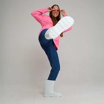 Сапоги резиновые женские Леди, цвет белый - Обувь ЭВА для мужчин, женщин и детей от производителя Колесник