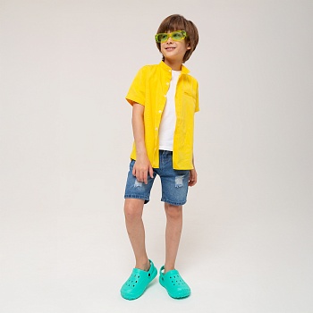 Сабо детские из ЭВА, цвет мятный - Обувь ЭВА для мужчин, женщин и детей от производителя Колесник