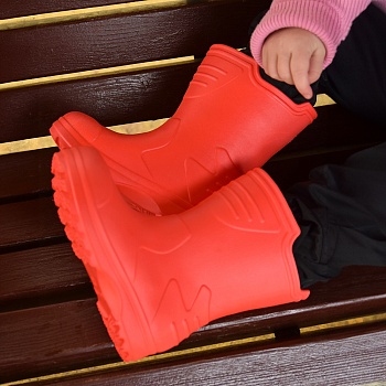 Сапоги детские Thunder, цвет алый - Обувь ЭВА для мужчин, женщин и детей от производителя Колесник