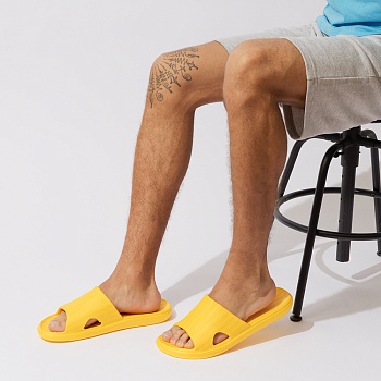 Шлепанцы ЭВА, цвет желтый - Обувь ЭВА для мужчин, женщин и детей от производителя Колесник