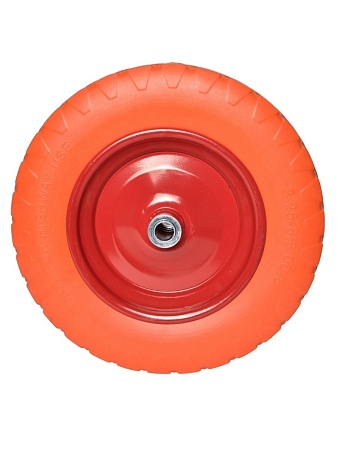 Колесо бескамерное для тачки садовой, тележки диаметром 35 см, цвет красный, оранжевый - Обувь ЭВА для мужчин, женщин и детей от производителя Колесник